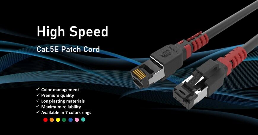 CRXCabling Aplicación de cable de parche Scorpion 5E-FTP
