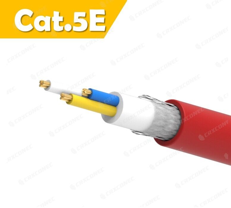 CRXCabling كابل CC-Link باللون الأحمر