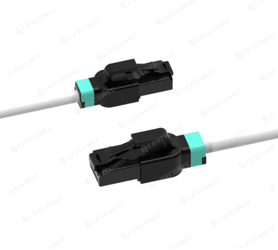 UL Listed Short Clip Cat.5E UTP 24AWG Patch Cord.