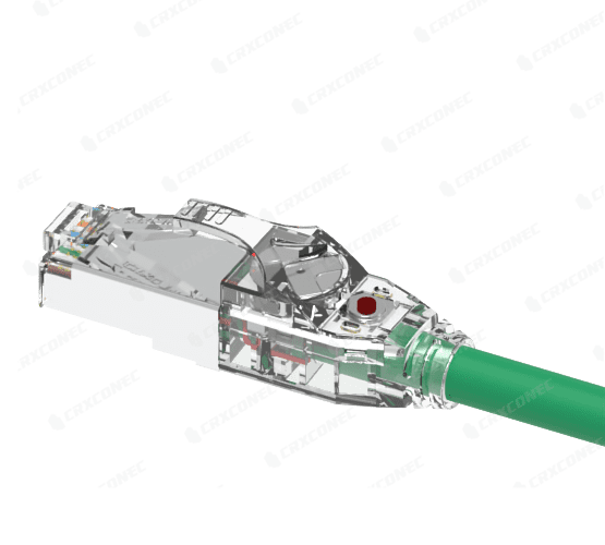 UL 인증 LED 추적 가능 Cat.6 U/FTP 26AWG 패치 코드.
