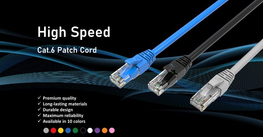 CRXCabling C6 UTP Patch Cord Application