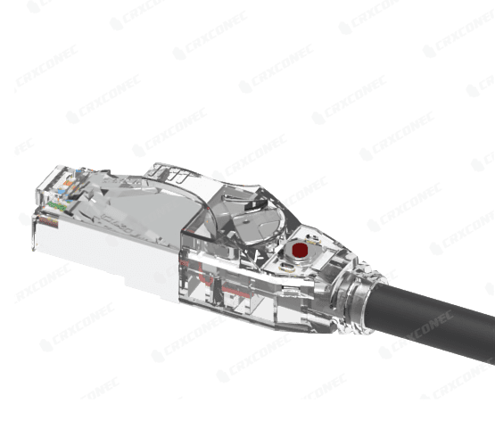 UL 인증 LED 추적 가능 Cat.6A STP 26AWG 패치 코드