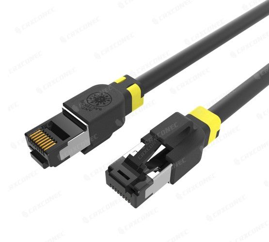 كابل تصحيح مضاد للبكتيريا Cat.6A STP 26 AWG.