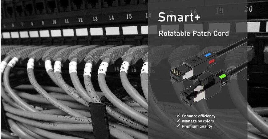 Rotatable Patch Cord Application