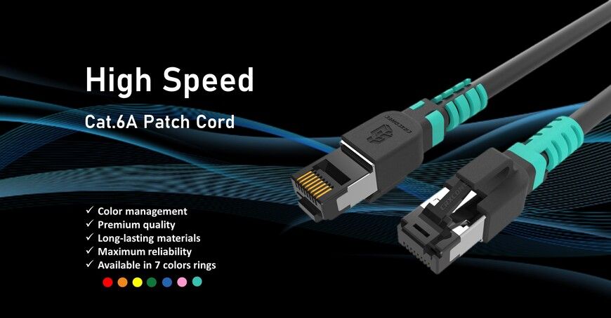 Aplicación de cable de parche Scorpion CRXCabling