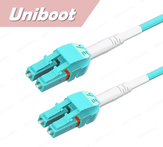 MM LC에서 LC Uniboot 이중 섬유 패치 코드
