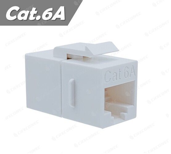 موصل RJ45 UTP Cat.6A بزاوية 180 درجة معتمد من UL