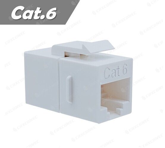 UL Listed 180 Degree Cat.6 UTP RJ45 Coupler