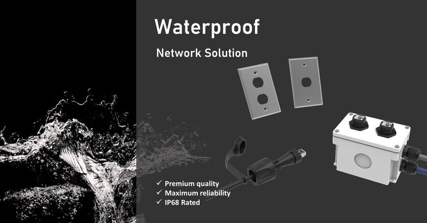 CRXCabling IP68 Waterproof Connector Network Solution