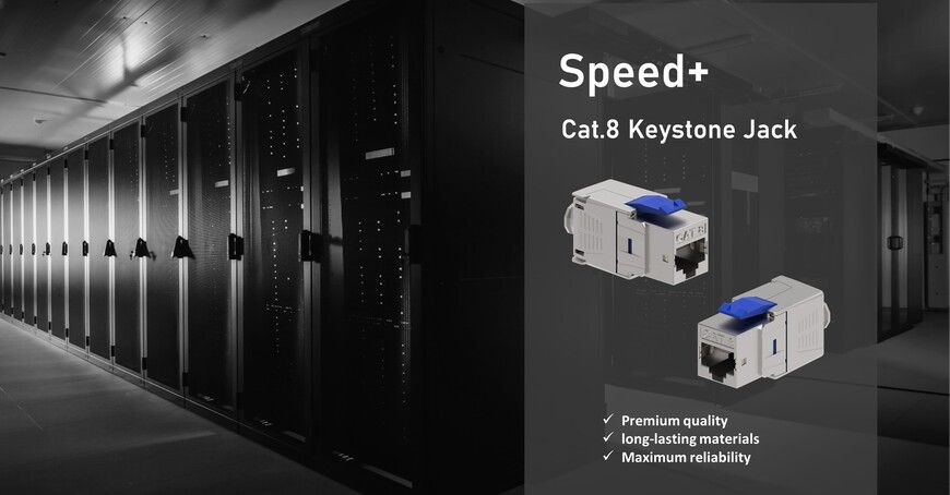 Cat.8 Cable Keystone Application