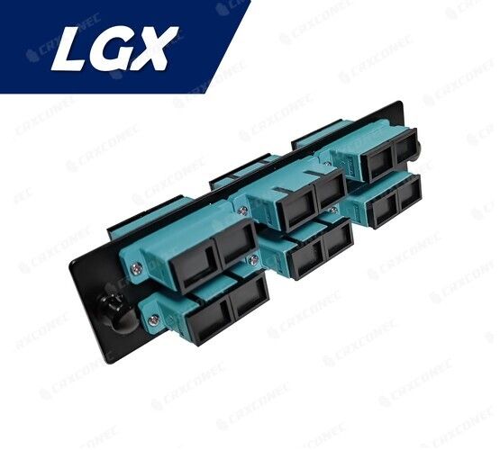 LGX OM3 SC 듀플렉스 12C 어댑터 패널