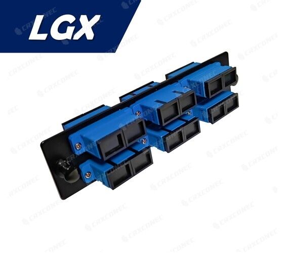LGX 간단 모드 SC 듀플렉스 12C 어댑터 패널