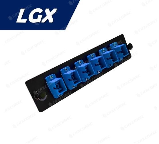 LGX 심플 모드 SC 심플렉스 6C 어댑터 패널