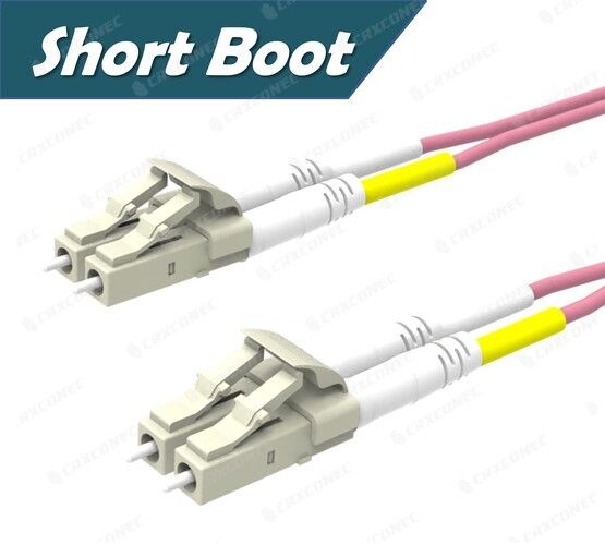 LC OM4 Zipcord Fiber Patch Cord