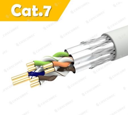 Cable S/FTP de categoría 7 LSZH 23 AWG 305M