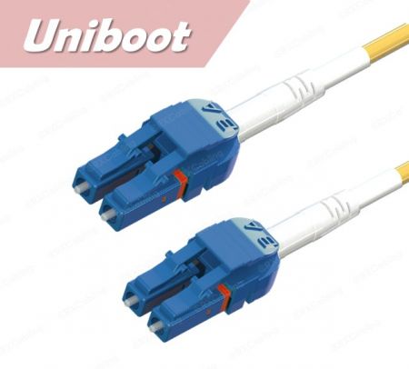Single Mode LC to LC Uniboot Duplex Fiber Patch Cord - Single Mode LC to LC Uniboot Duplex Fiber Patch Cord