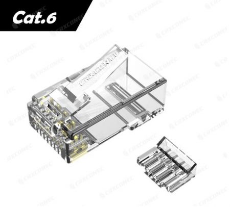 UL Listeli Extreme Cat.6 UTP RJ45 Bağlantı Elemanı ile Ekleme