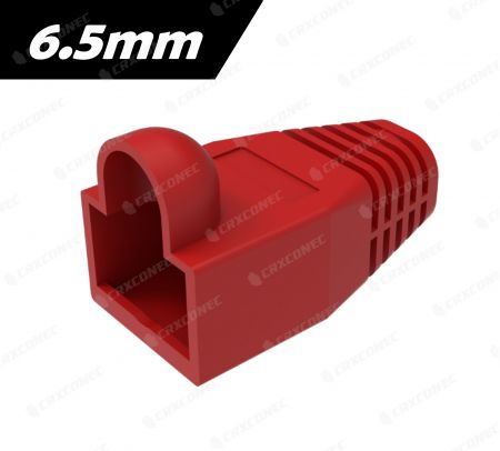 Kırmızı Renkli Evrensel RJ45 Botları 6.5mm