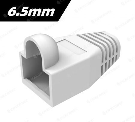 Beyaz Renkli Evrensel RJ45 Botları 6.5mm