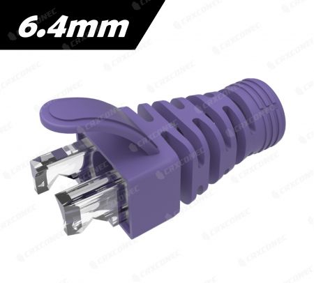 أحذية RJ45 بلون أرجواني 6.4 مم - أحذية RJ45 بلون أرجواني 6.4 مم