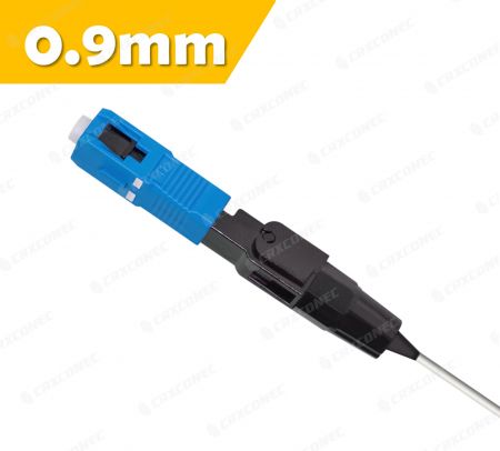 کانکتور سریع SC UPC برای کابل فیبر 0.9mm