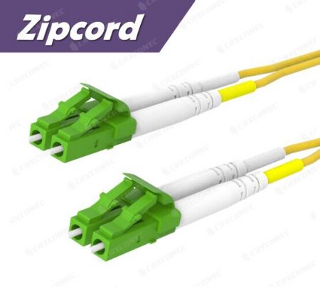 LC/APC-LC/APC 双工单模OS2光纤跳线LSZH护套 - 双工单模OS2光纤跳线