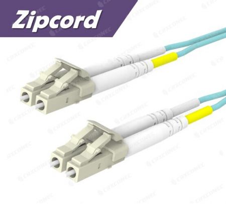 LC-LC OM3 双工多模光纤跳线LSZH 护套 - 双工万兆多模OM3光纤跳线