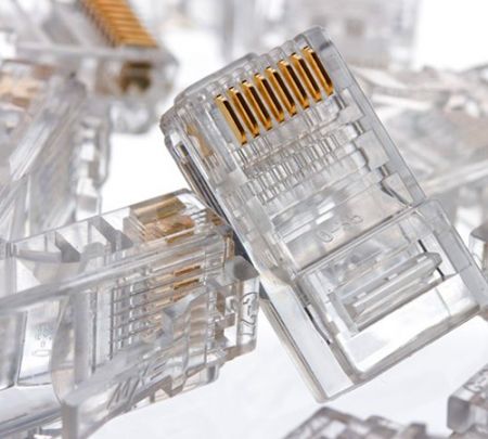 RJ45 커넥터 - CRXCabling RJ45 8P8C 커넥터 네트워크 케이블링용