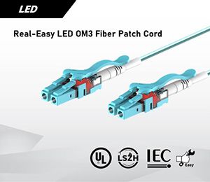 کابل فیبر نوری OM3 با قابلیت ردیابی LED